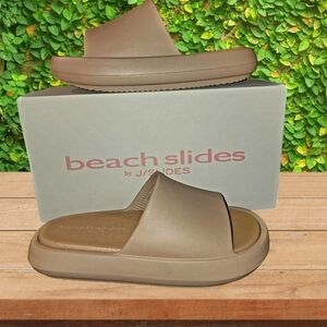 J SLIDES BEACH SLIDES SQUISH EVA